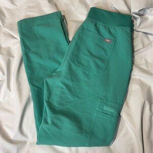 Figs Women’s Surgical Green Yola HW Scrub Pants